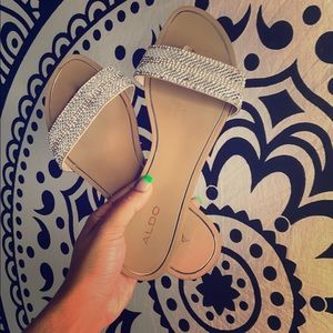 ALDO sparkle sandal